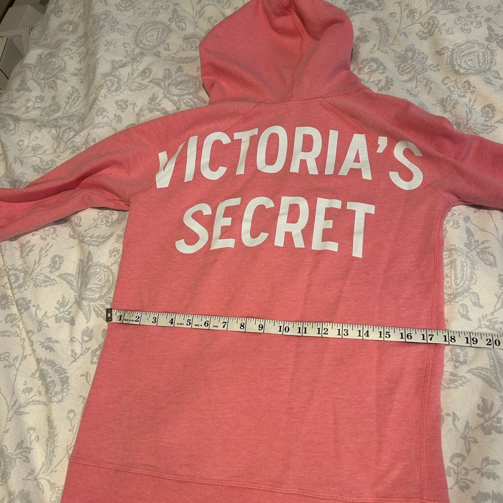 Victoria's Secret Pink Hoodie with White Lettering